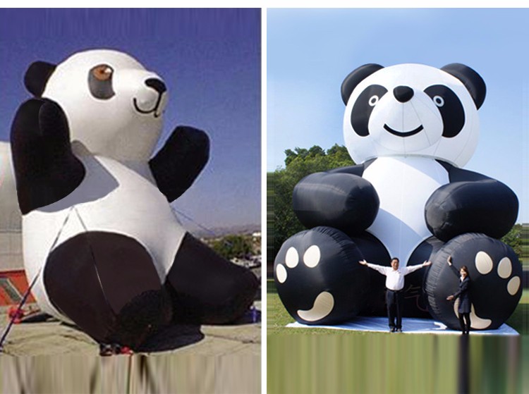 钟楼熊猫固定吉祥物